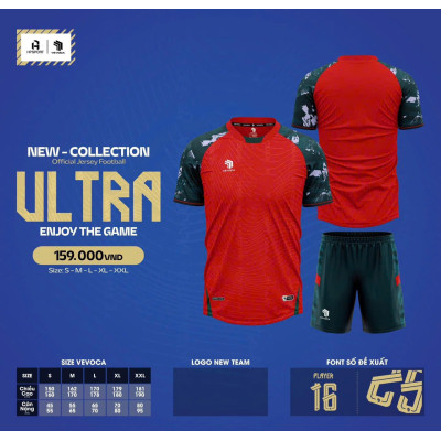 ÁO BÓNG ĐÁ ULTRA